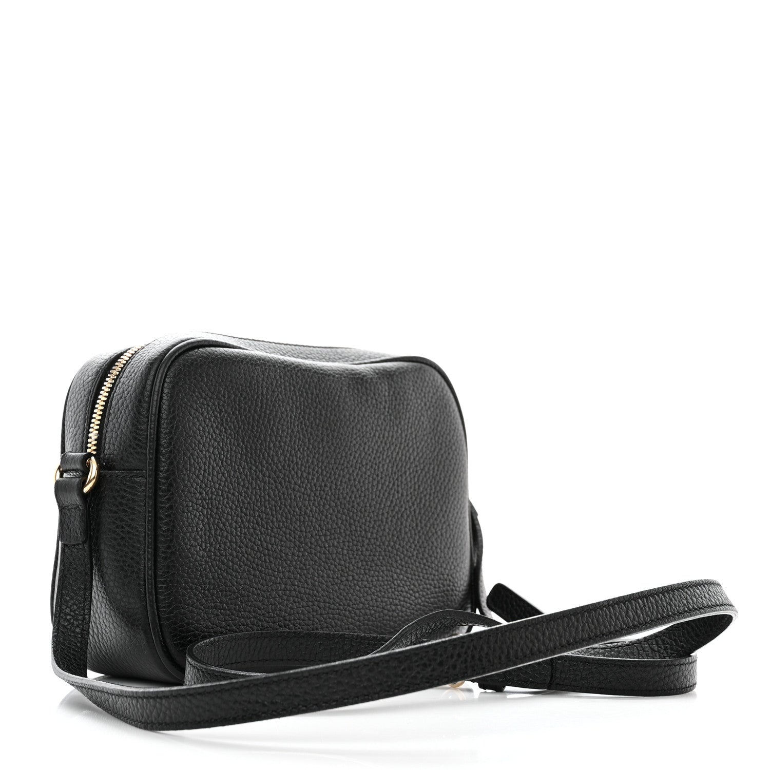 Gucci Pebbled Calfskin Small Soho Disco Bag Black 3 of 11