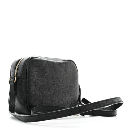 Gucci Pebbled Calfskin Small Soho Disco Bag Black 3 of 11