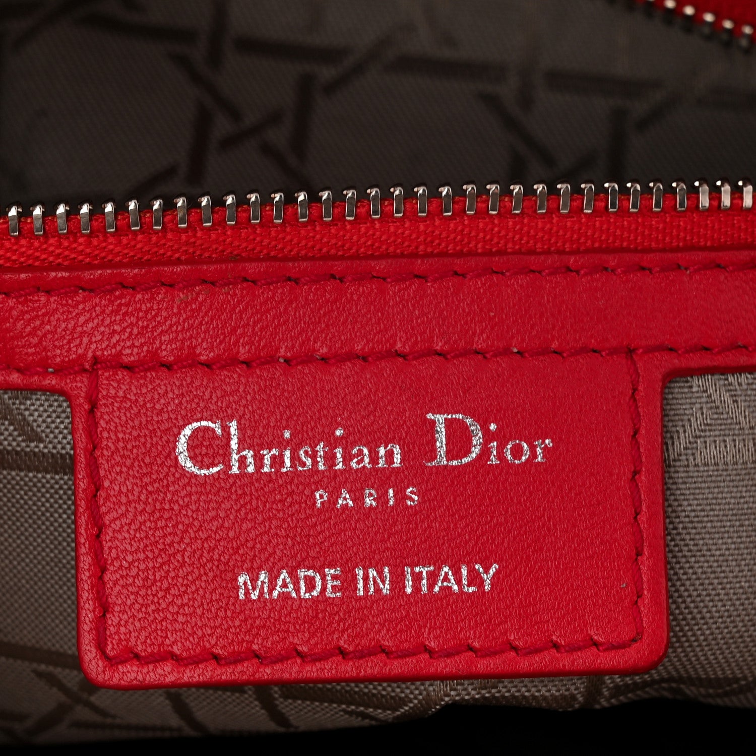 Christian Dior Lambskin Cannage Large Lady Dior Fuchsia 6 of 10