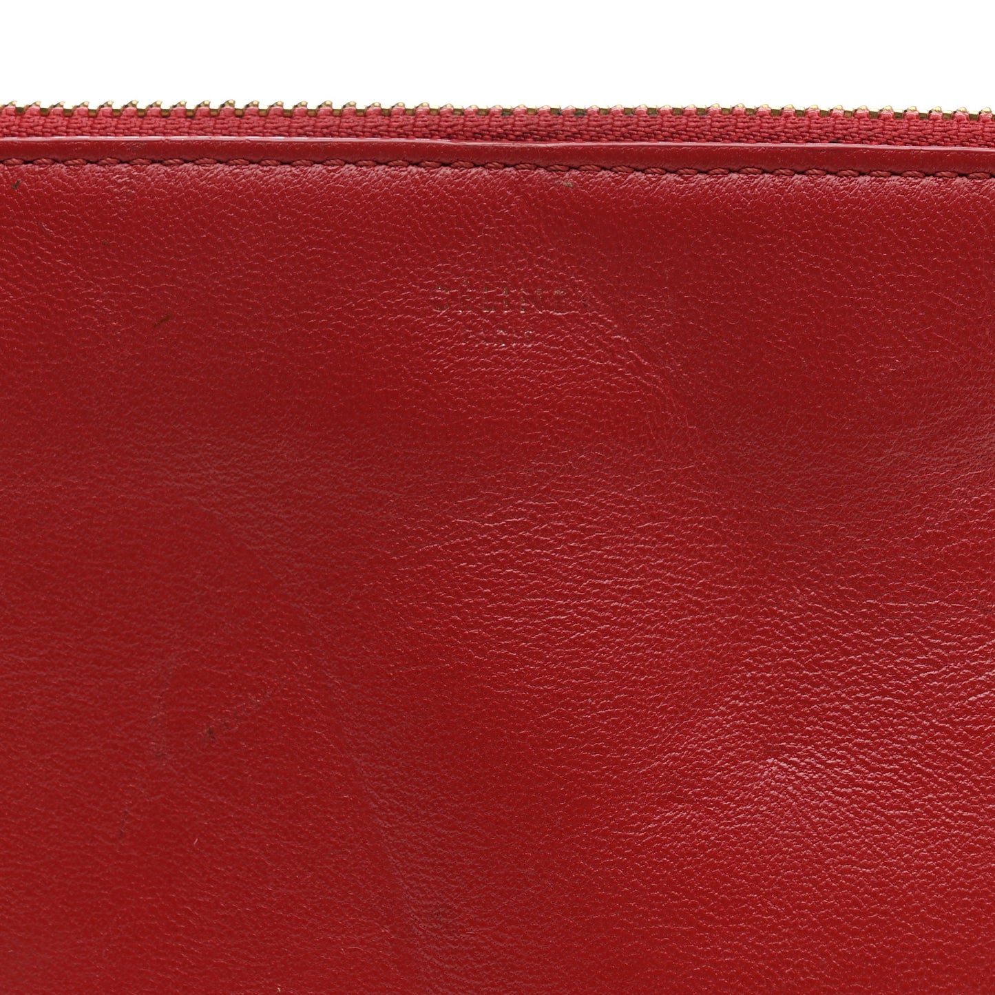 Lambskin Large Trio Crossbody Bag Red