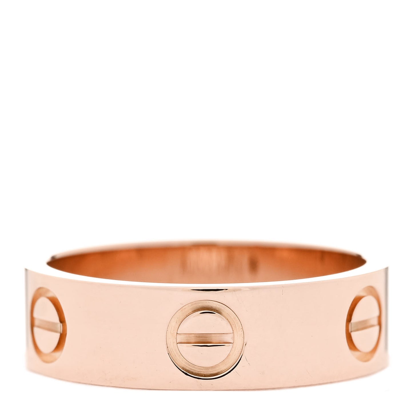 18K Pink Gold 5.5mm LOVE Ring 53 6.5