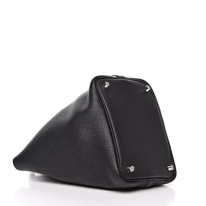 Hermes Taurillon Clemence Picotin Lock 18 PM Black 4 of 10