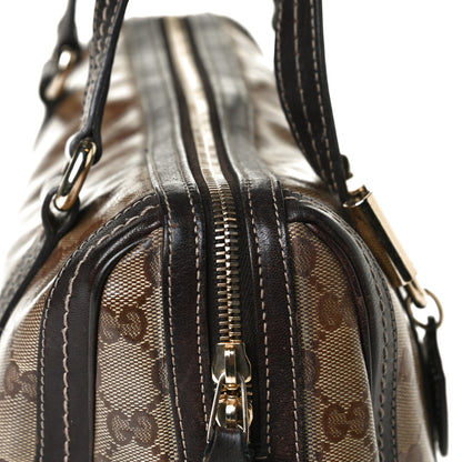Gucci Crystal Monogram Duchessa Boston Bag Brown 13 of 15