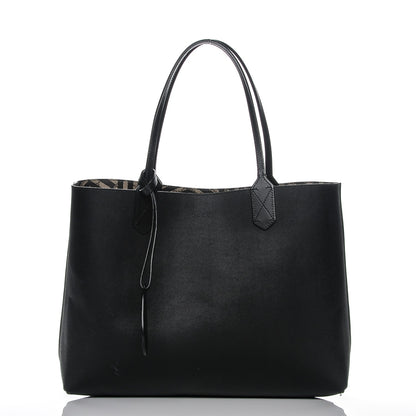 Gucci Calfskin GG Supreme Monogram Caleido Large Reversible Tote Black 6 of 17