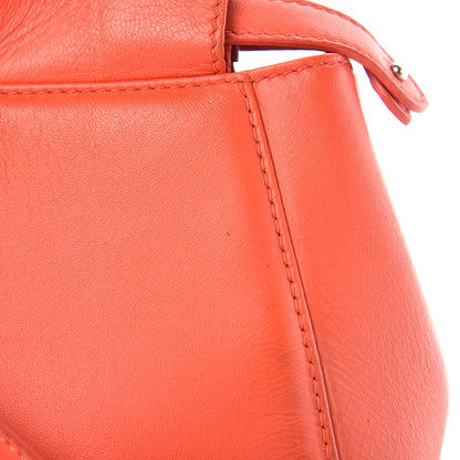 Fendi Nappa Mini Peekaboo Iconic Satchel Papavero 9 of 21
