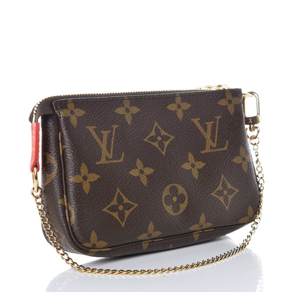 Louis Vuitton Monogram 2018 Christmas Animation Mini Cats Pochette Accessories 3 of 9
