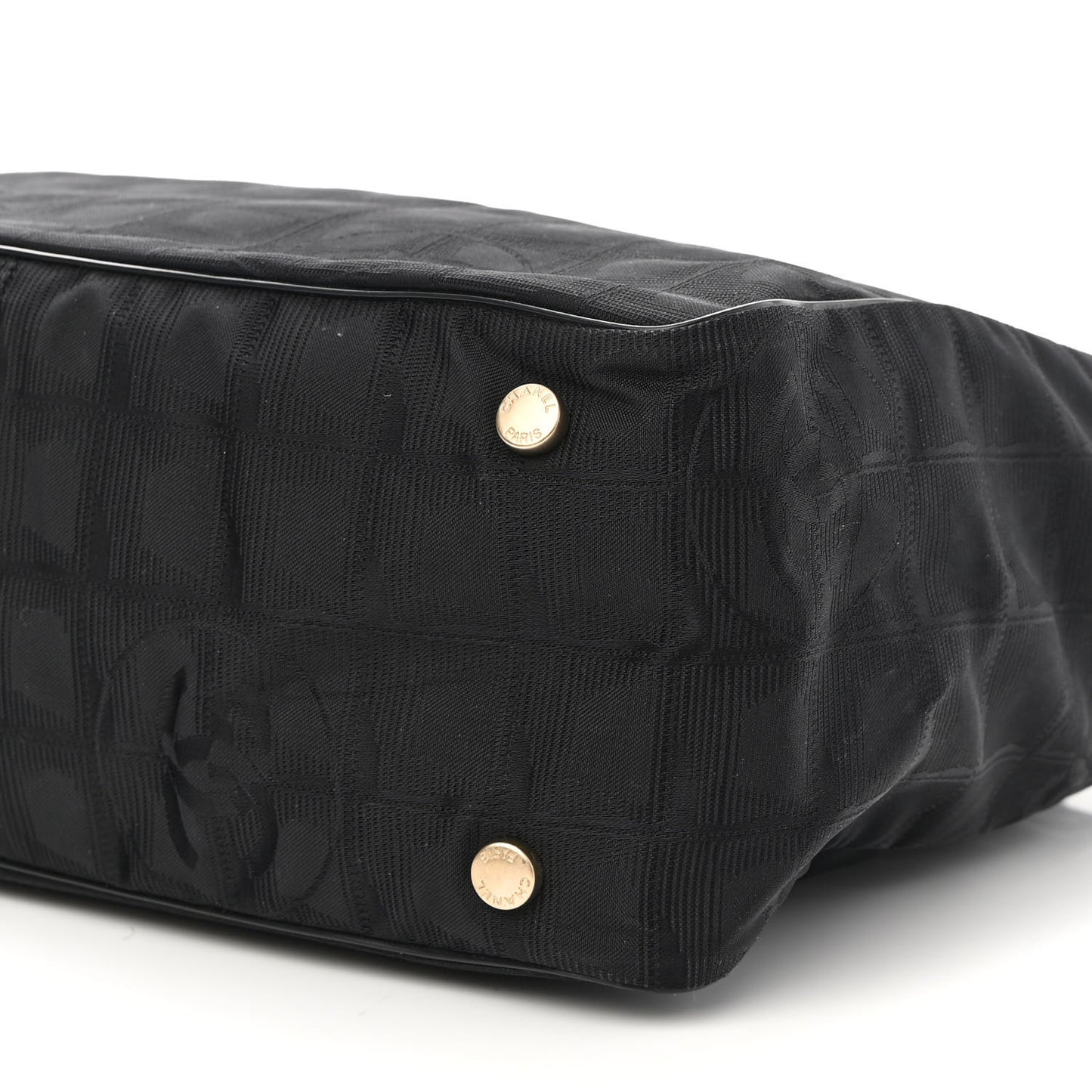 Nylon Small Travel Tote Black