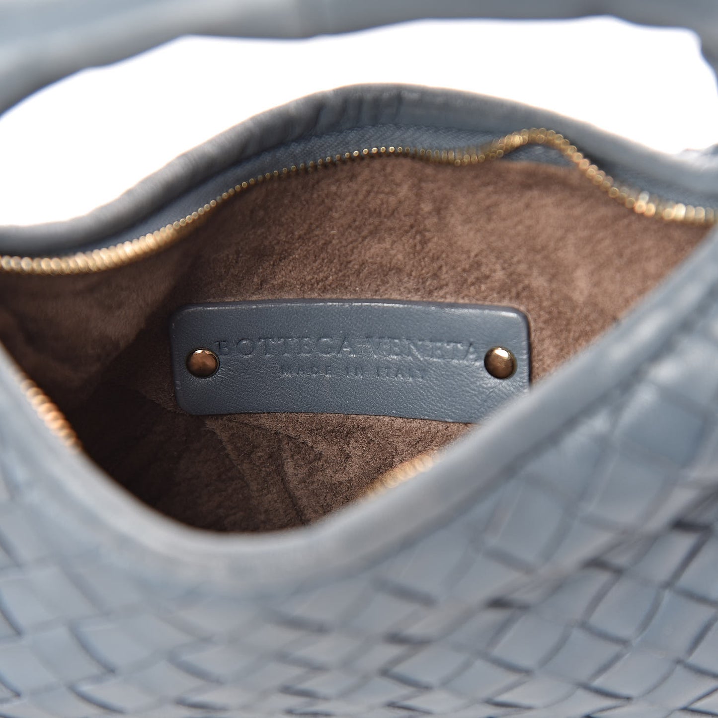 Nappa Intrecciato Mini Veneta Hobo Krim