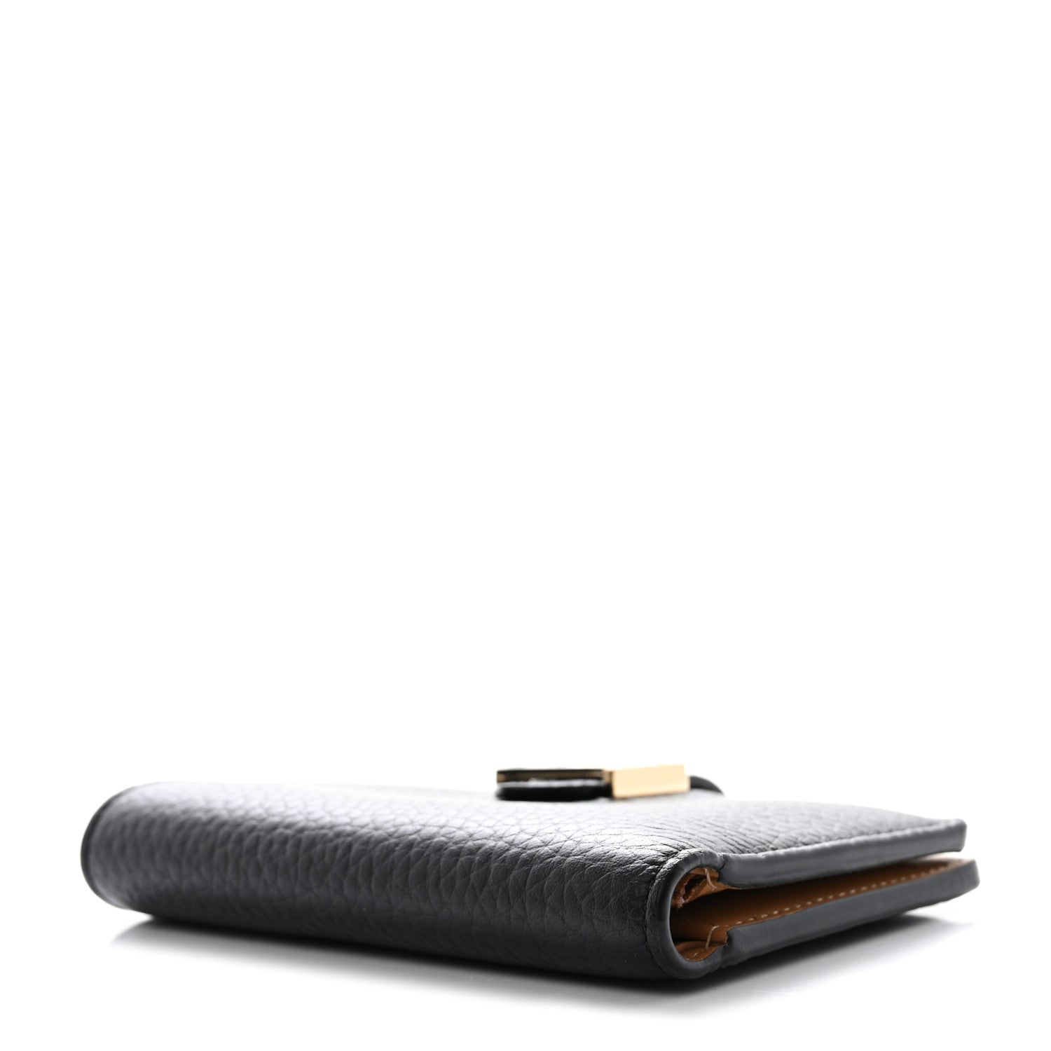 Louis Vuitton Taurillon Capucines Vertical Compact Wallet Black 4 of 7