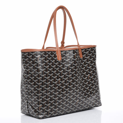 Goyard Goyardine Saint Louis PM Black Gold 3 of 9