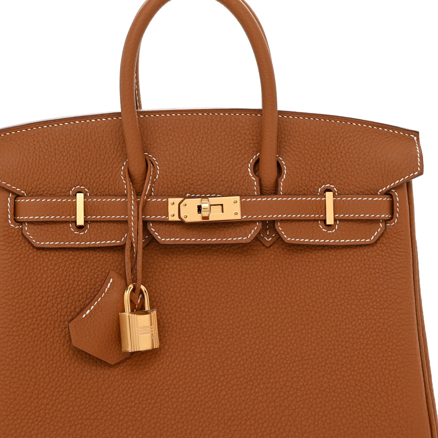Togo Birkin 25 Gold
