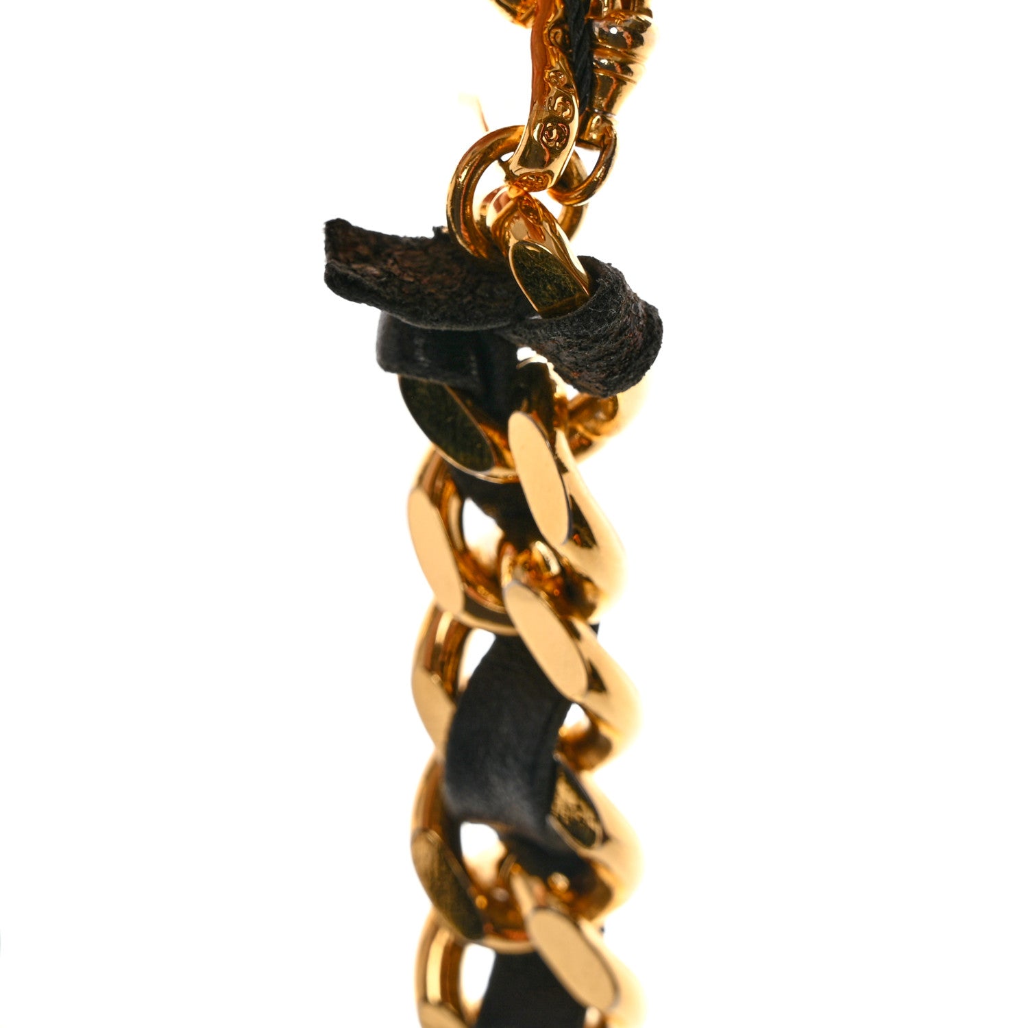 Chanel Lambskin Chain 31 Rue Cambon Medallion Belt Gold Black 7 of 7