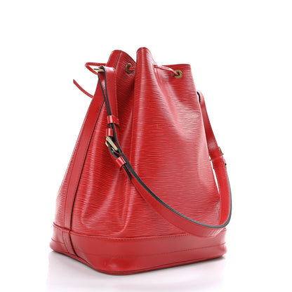 Louis Vuitton Epi Noe Castillan Red 3 of 12