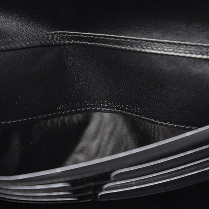 Christian Dior Grained Calfskin Diorama Croisiere Chain Wallet Black 7 of 8