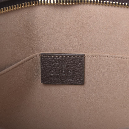 Gucci GG Supreme Monogram Web Ophidia Pouch Brown 8 of 9