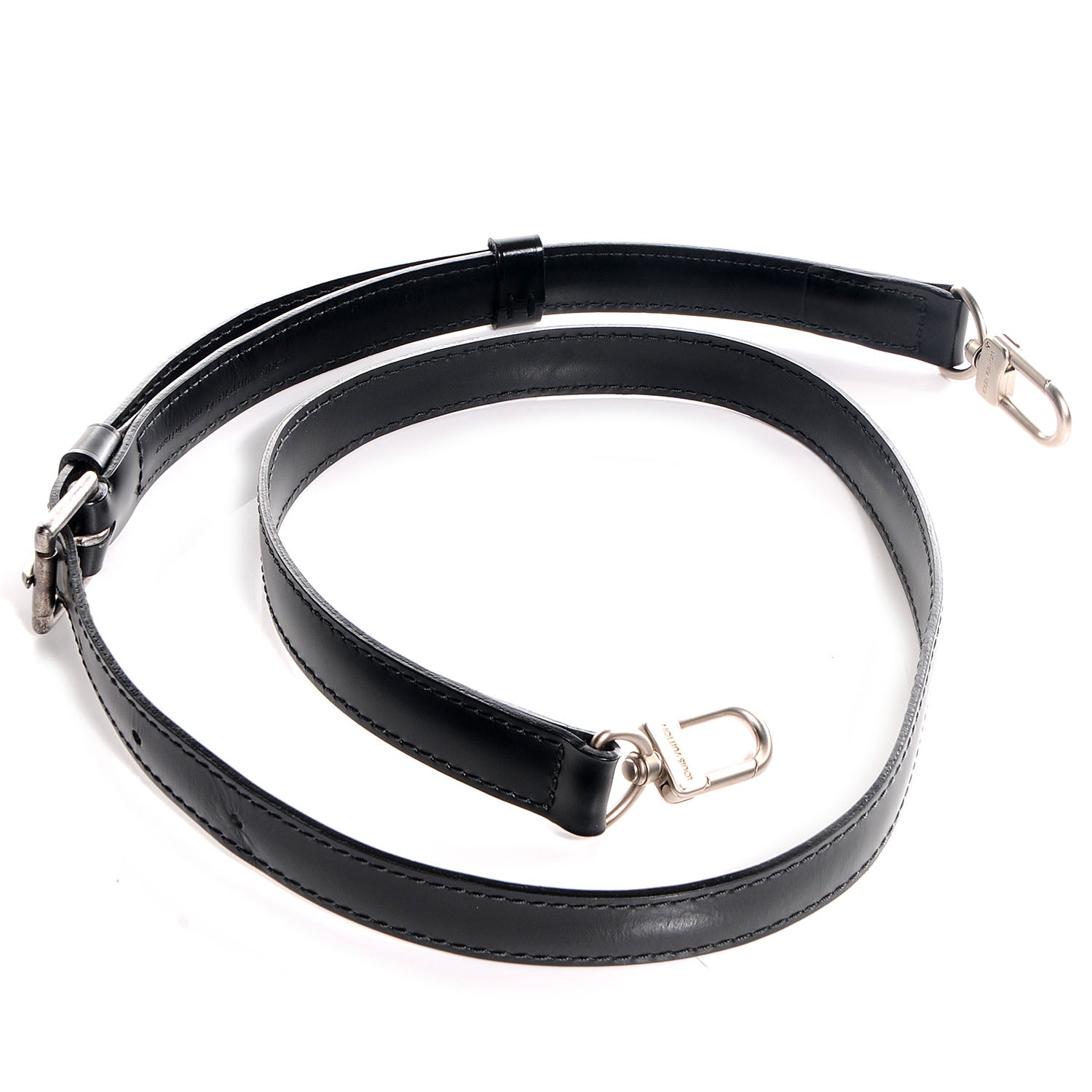 Louis Vuitton Epi Adjustable Shoulder Strap Black 1 of 5