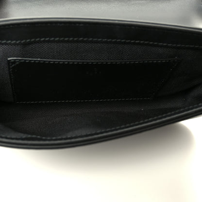 Gucci Gilbert Calfskin GG Super Mini Shoulder Bag Black 9 of 21