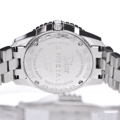 Christian Dior Stainless Steel Sapphire 29mm Christal Quartz Watch White 3 of 7