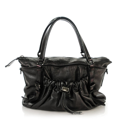 Burberry Calfskin Dallinger Satchel Black 1 of 8