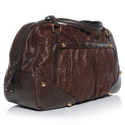 Gucci Guccissima Jockey Boston Brown 3 of 8