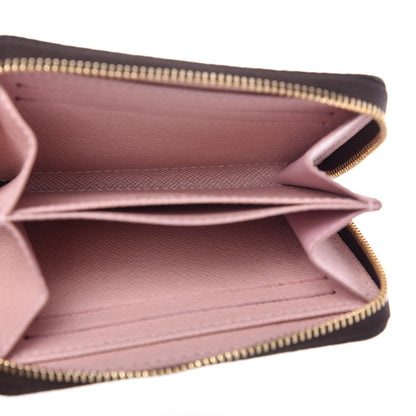 Louis Vuitton Monogram 2020 Christmas Animation Big Wheel Zippy Coin Purse Rose Ballerine 5 of 10