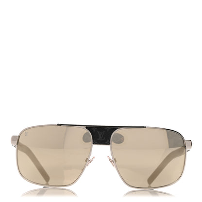 Louis Vuitton Reverse Monogram Eclipse Pacific Sunglasses Z2338W Black 2 of 9