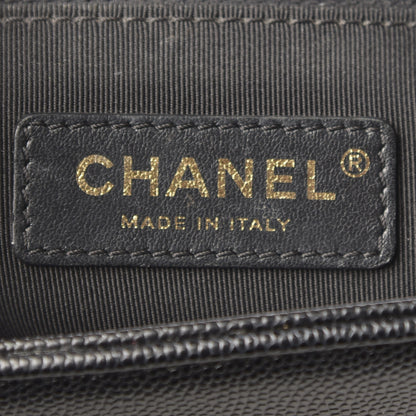 Chanel Caviar Quilted New Medium Boy Flap Black 8 of 10