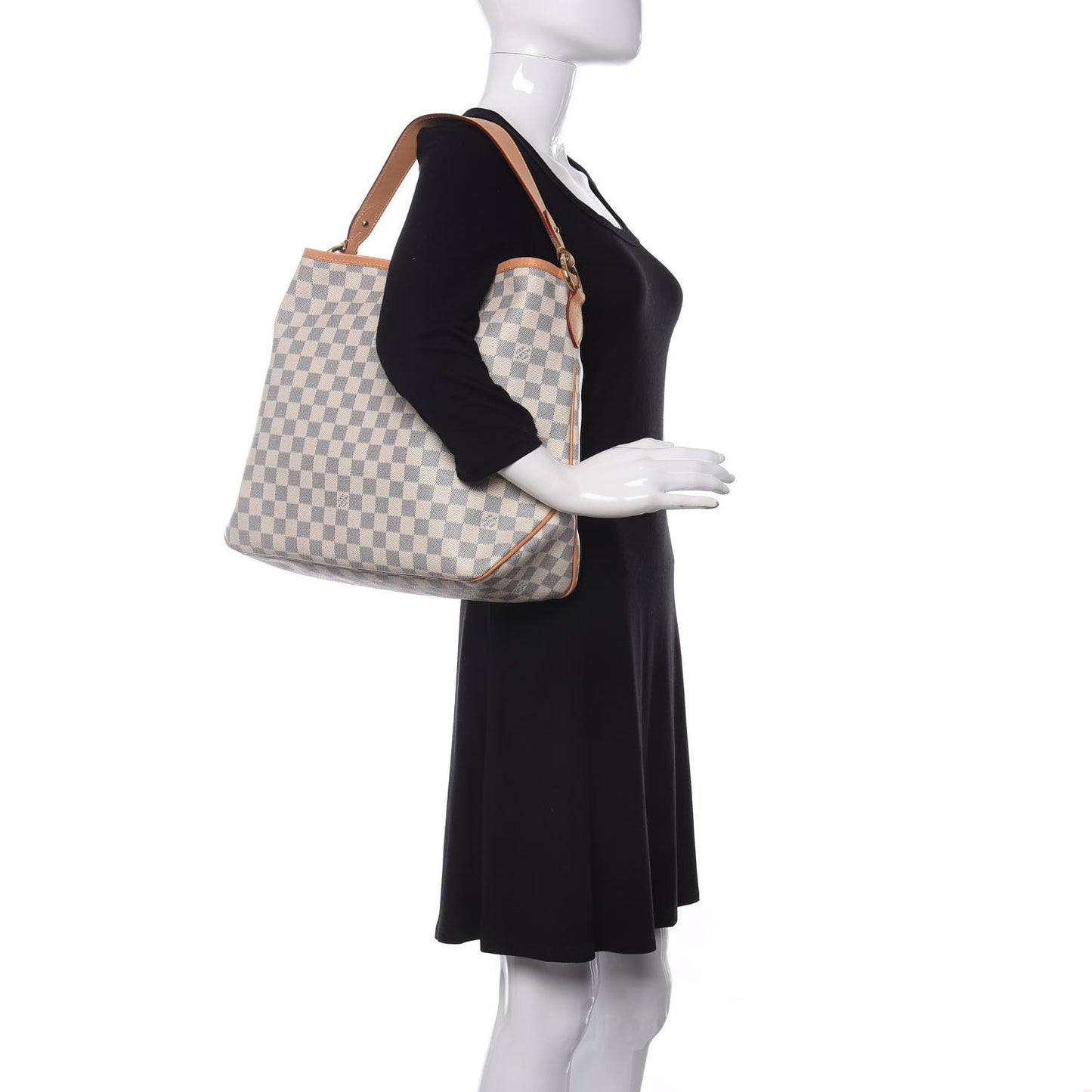 Damier Azur Delightful MM Pink