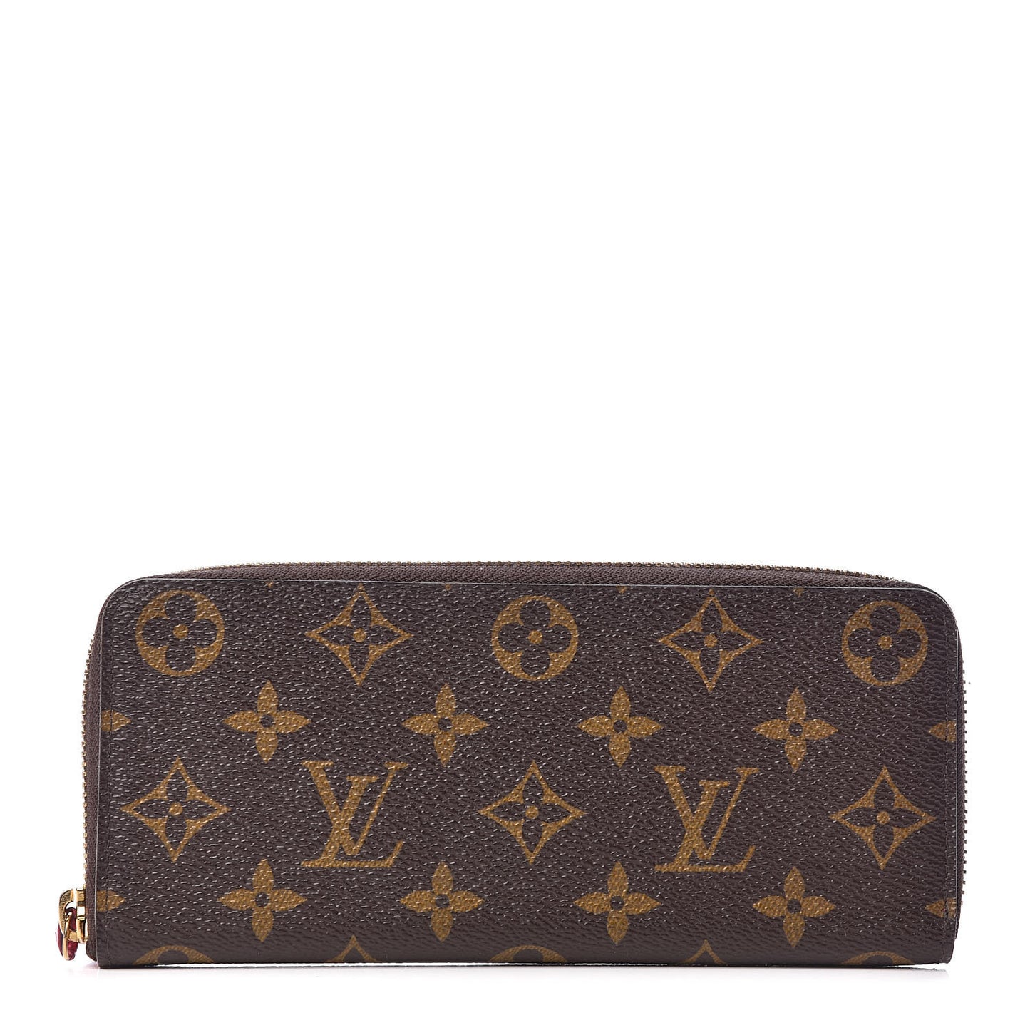 Monogram Clemence Wallet Hot Pink