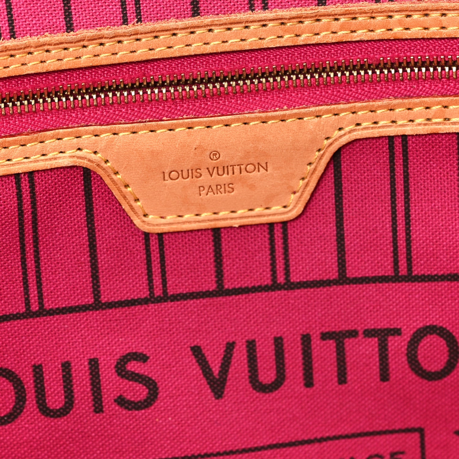 Louis Vuitton Monogram Neo Neverfull MM Fuchsia 6 of 13
