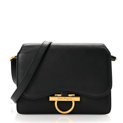 Salvatore Ferragamo Calfskin Joanne Crossbody Black 1 of 8