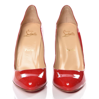 Christian Louboutin Patent Wawy Dolly 100 Pumps 39 Red 3 of 10