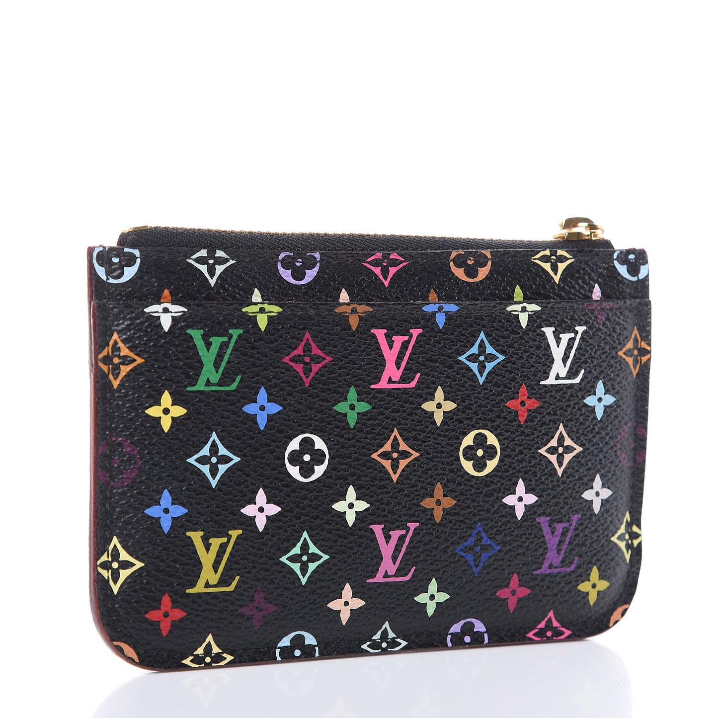 Monogram Multicolor Key Pouch Black Grenade