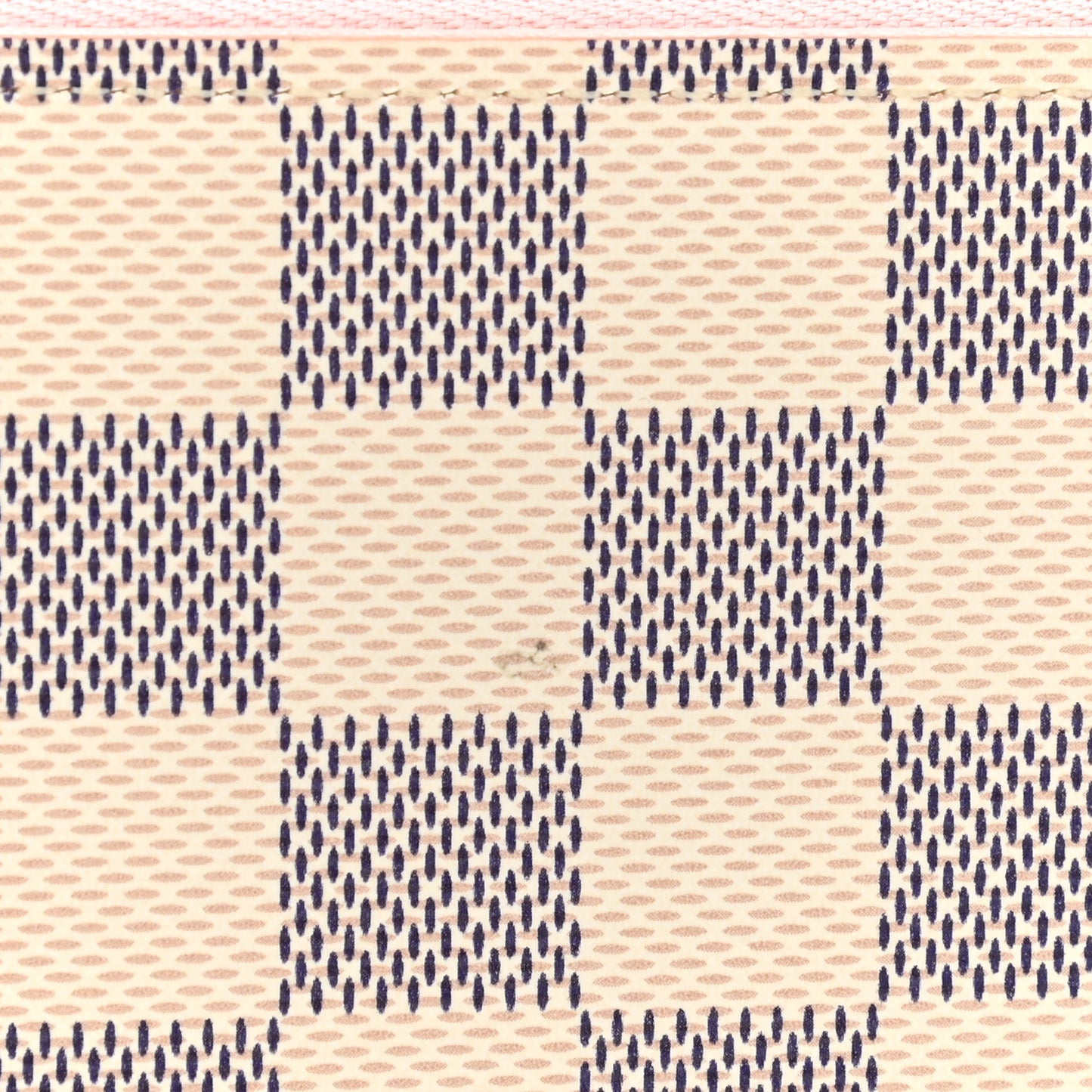 Damier Azur Zippy Wallet Rose Ballerine