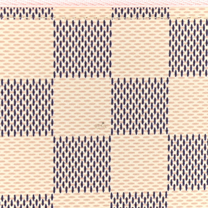 Louis Vuitton Damier Azur Zippy Wallet Rose Ballerine 8 of 9