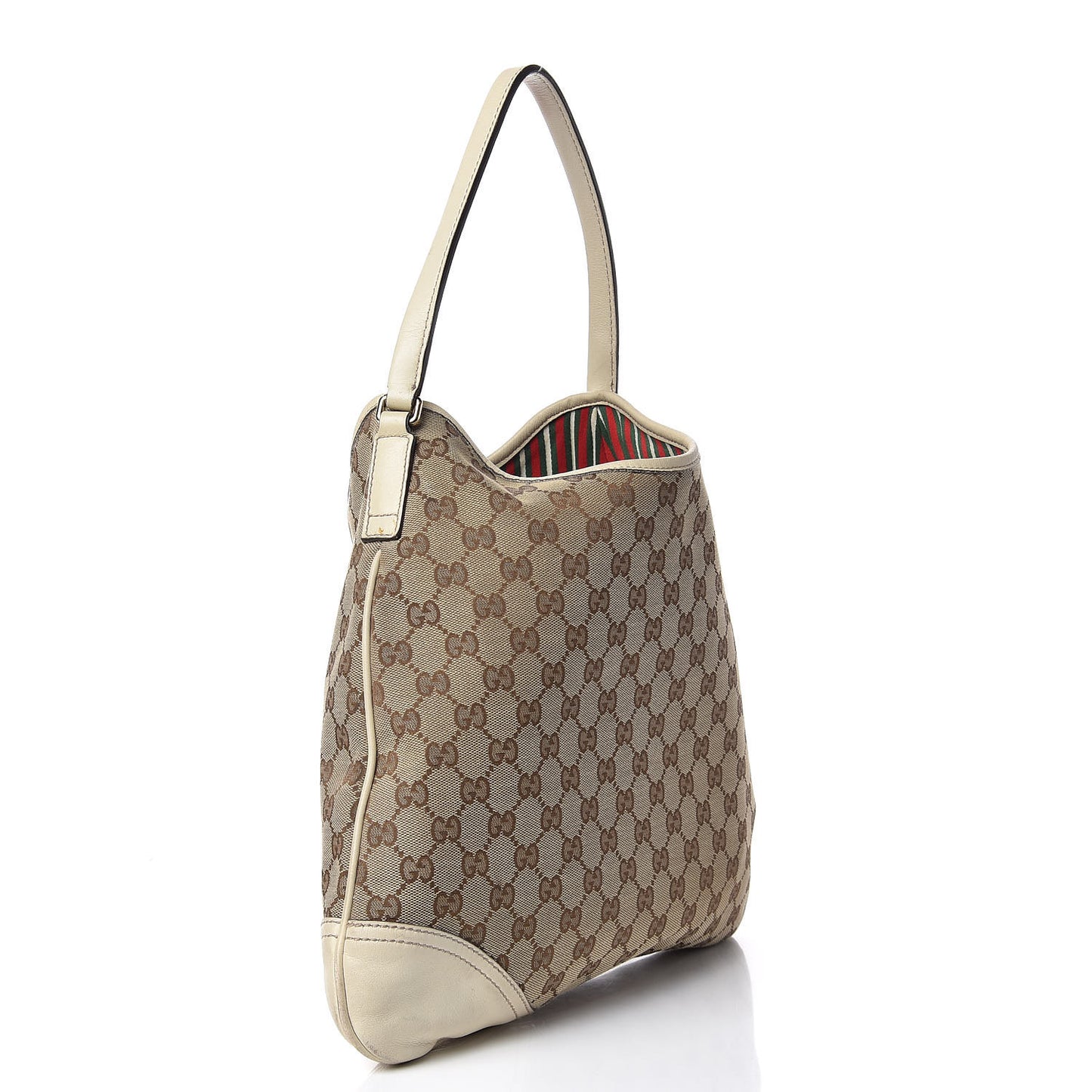 Monogram Medium New Britt Hobo Off White