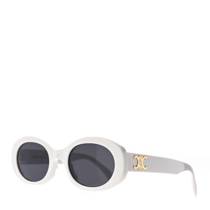 Celine Acetate Triomphe 01 Sunglasses CL 40194U White 1 of 7