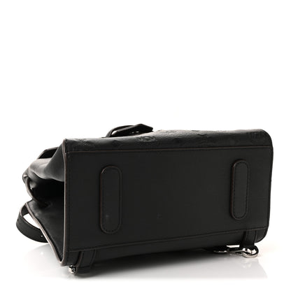 MCM Calfskin Ottomar Monogram Essential Small Backpack Black 3 of 8