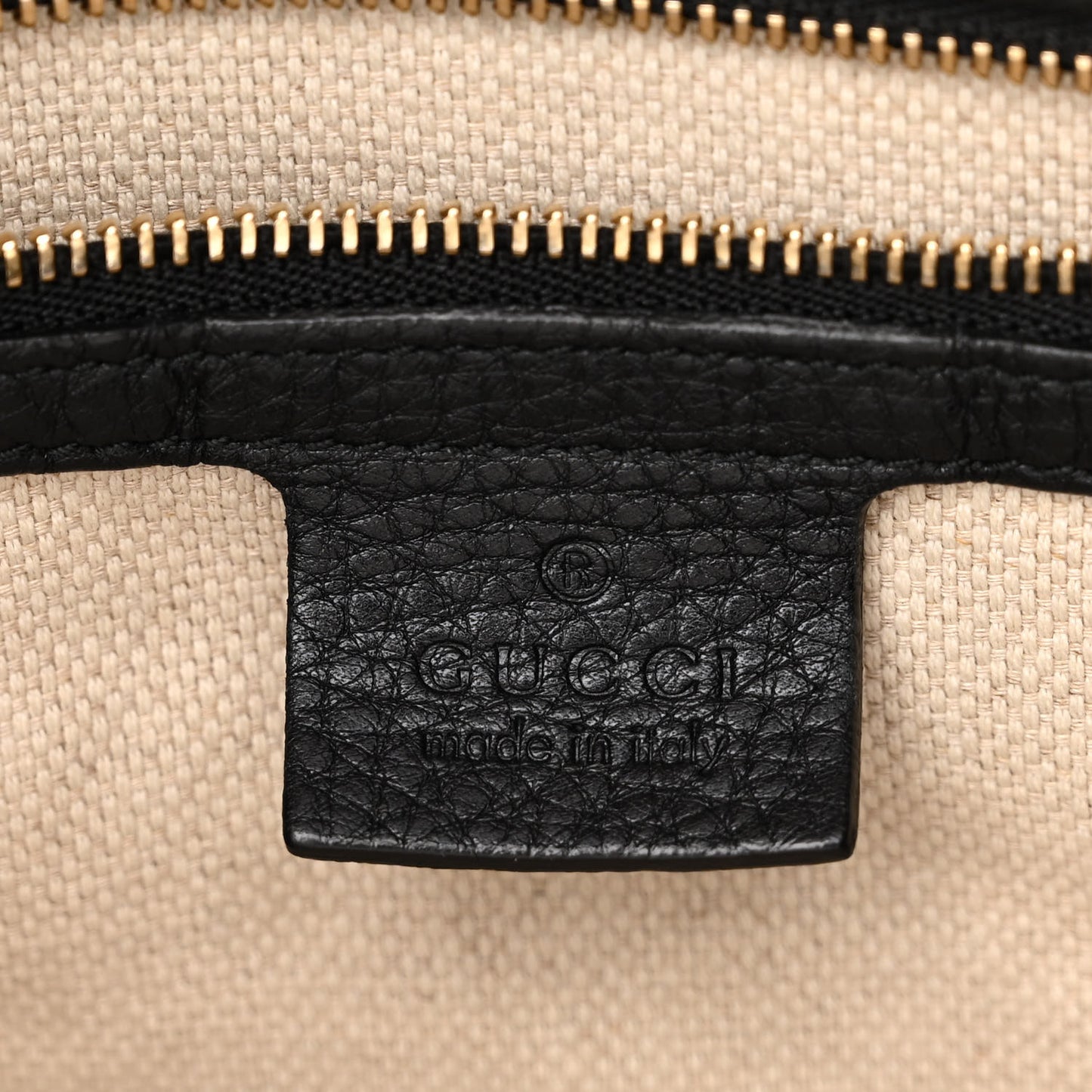 Pebbled Calfskin Medium Soho Chain Shoulder Bag Black