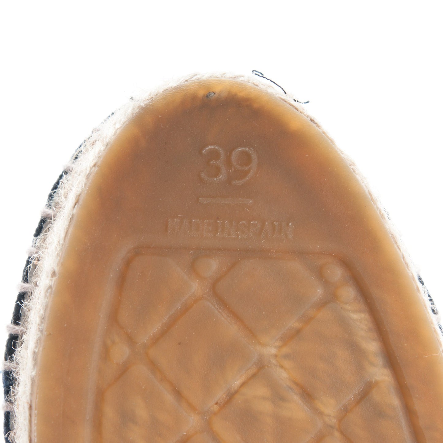 Denim Espadrilles 39 Blue Black