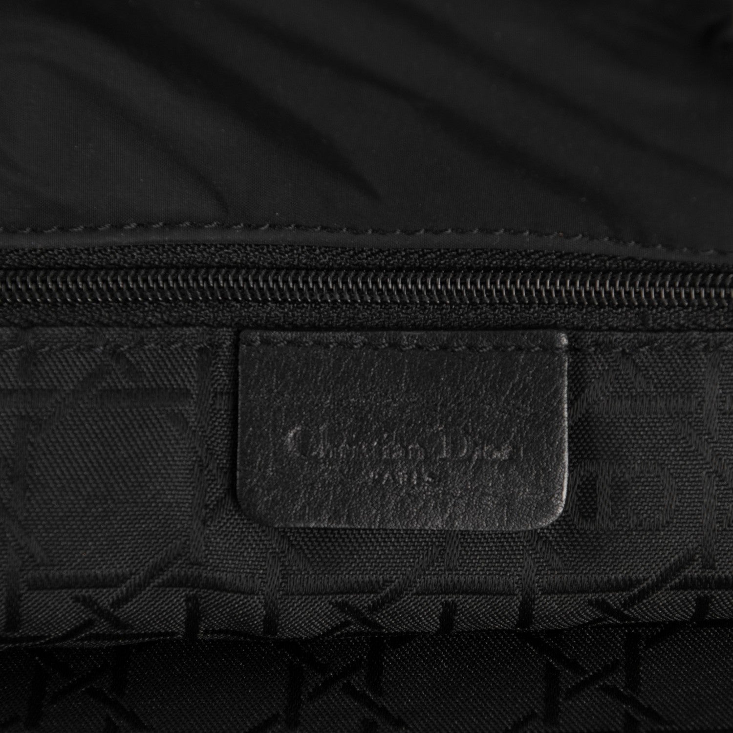 Christian Dior Nylon Cannage Large Lady Dior Black 7 of 8