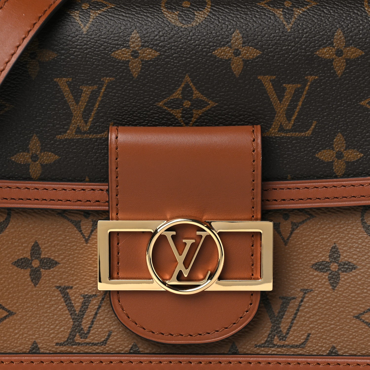 Louis Vuitton Reverse Monogram Dauphine Mini 7 of 9