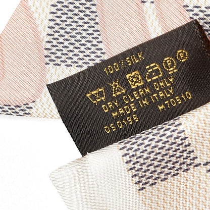 Louis Vuitton Silk Damier Azur Tahitienne Bandeau Rose Ballerine 4 of 5