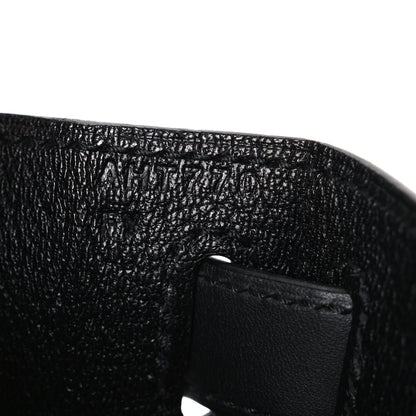 Hermes Sombrero Kelly Sellier 28 Black 7 of 11