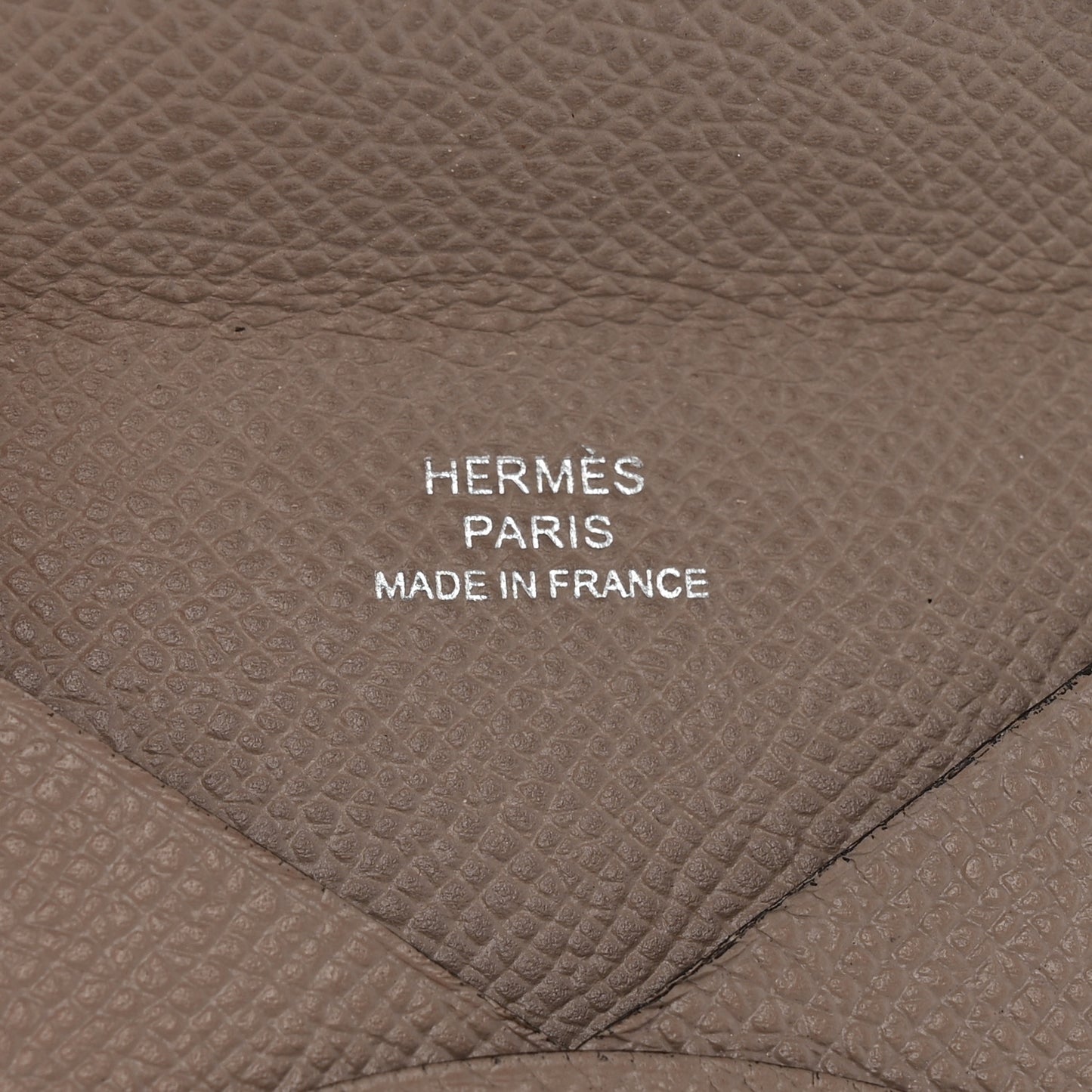 Epsom Calvi Card Case Gris Asphalt