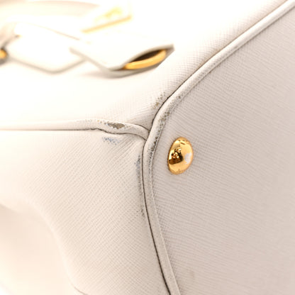 Prada Saffiano Lux Large Galleria Double Zip Tote Talco 13 of 18