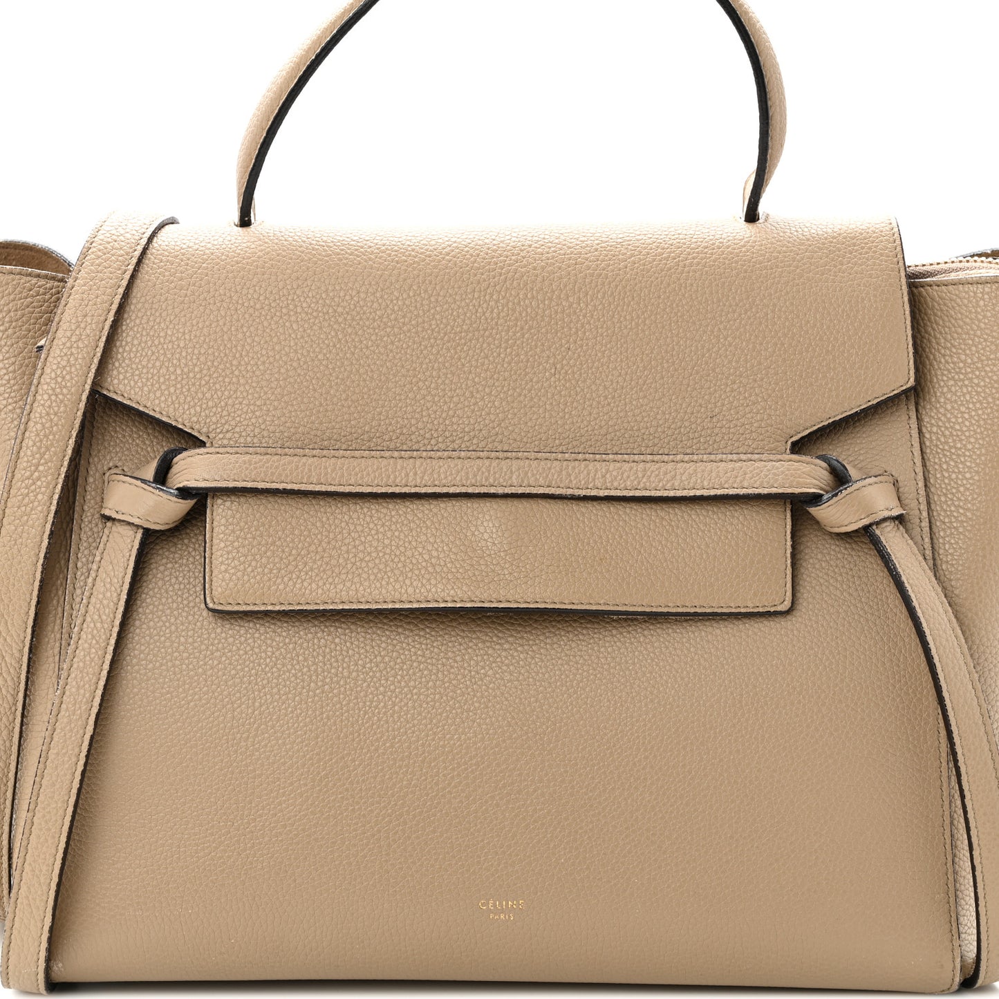 Baby Grained Calfskin Mini Belt Bag Dune