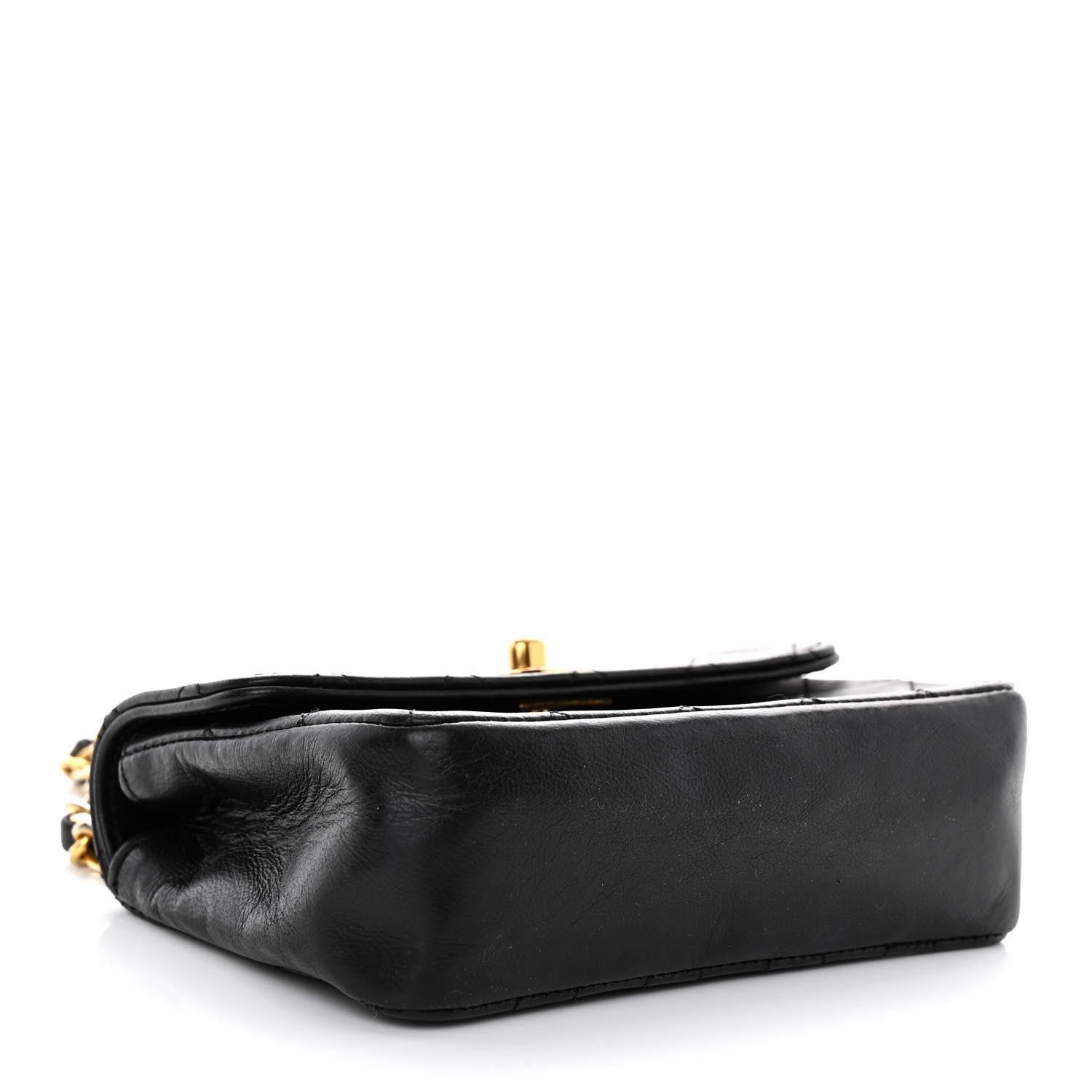 Chanel Lambskin Quilted Extra Mini Flap Black 4 of 12