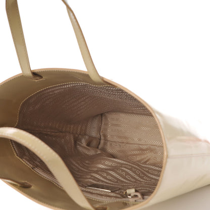 Prada Spazzolato Tote Beige 5 of 9