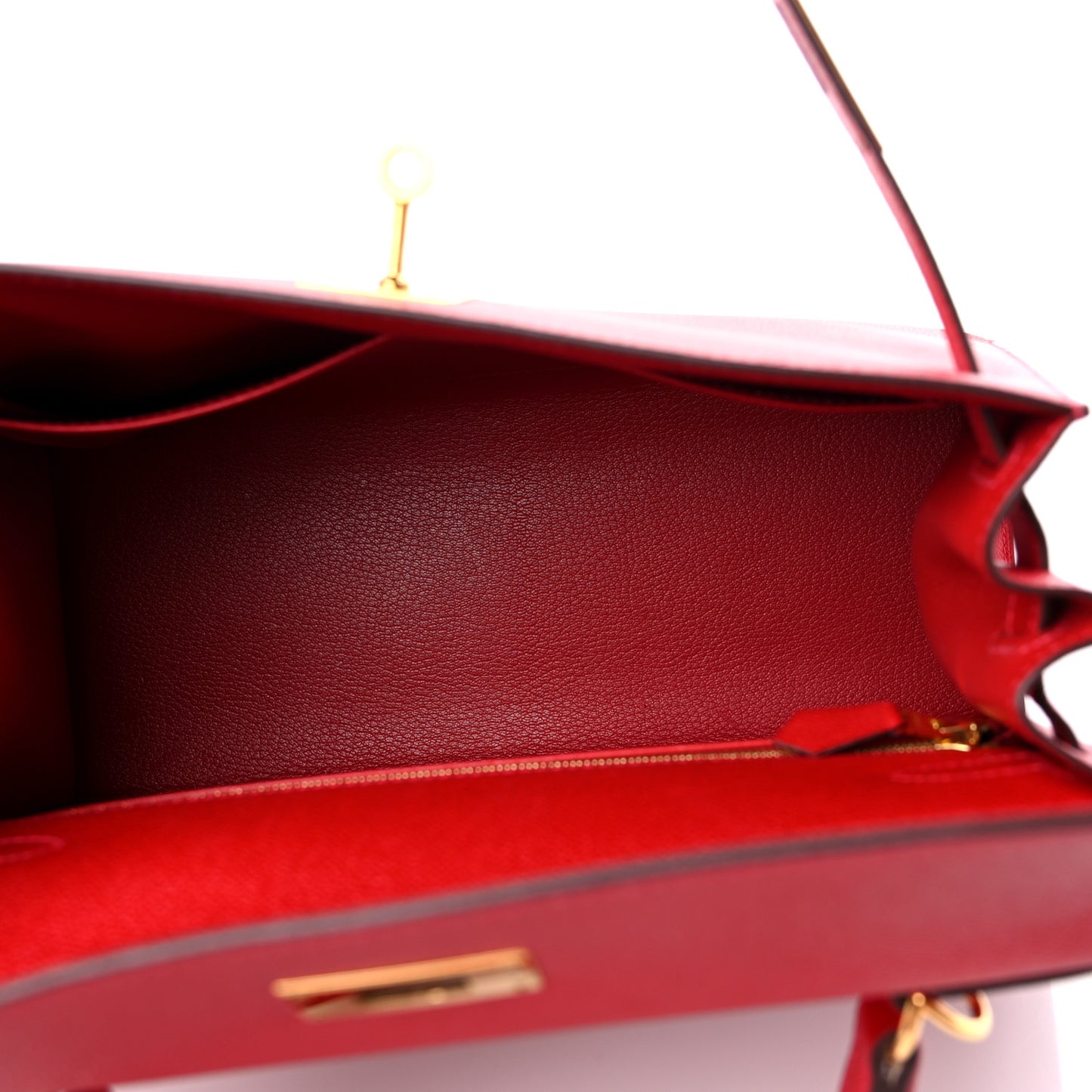 Epsom Kelly Sellier 28 Rouge Casaque